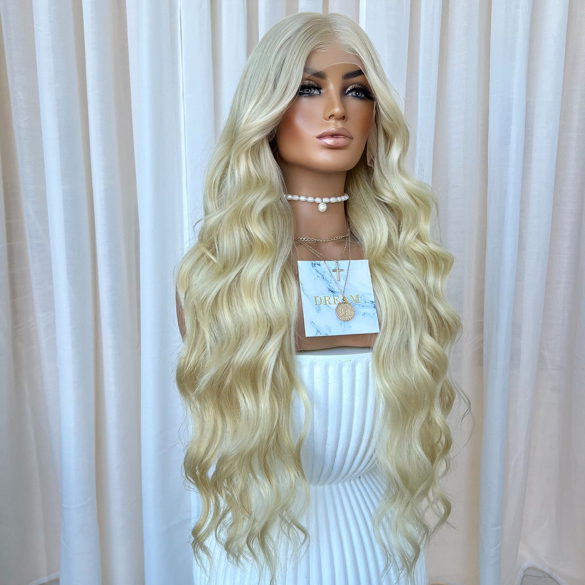 CHANEL BLONDE RAW WAVY | LACE FRONT