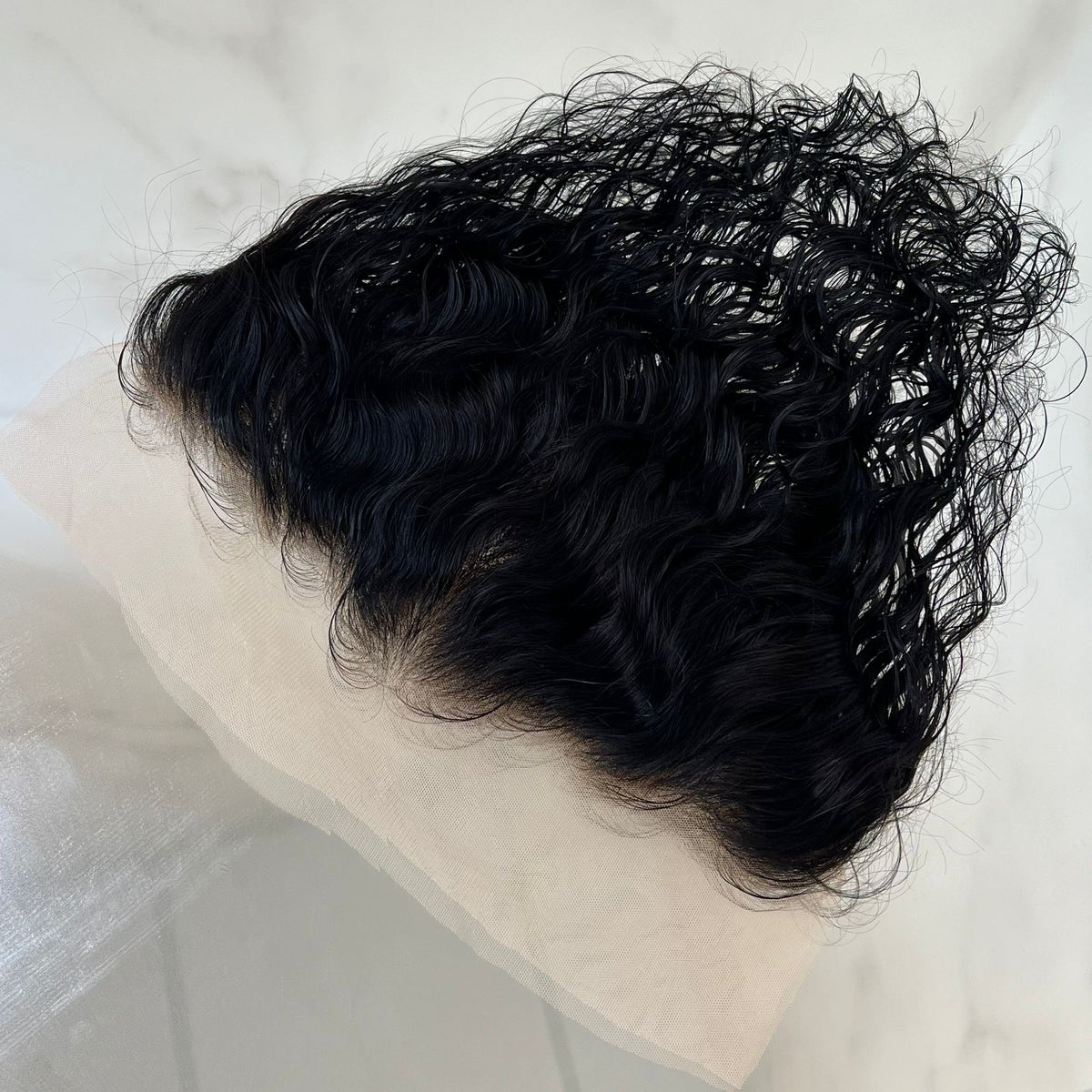 KYLIE BLACK RAW WAVY | FRONTAL | 14 INCHES