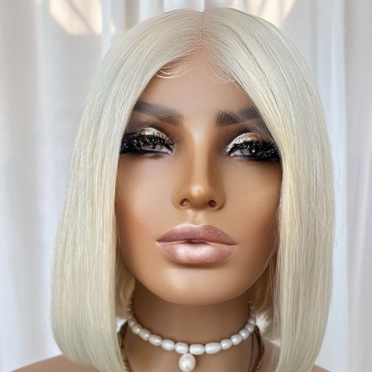 KIM BOB PLATINUM | FULL LACE STRETCH CAP