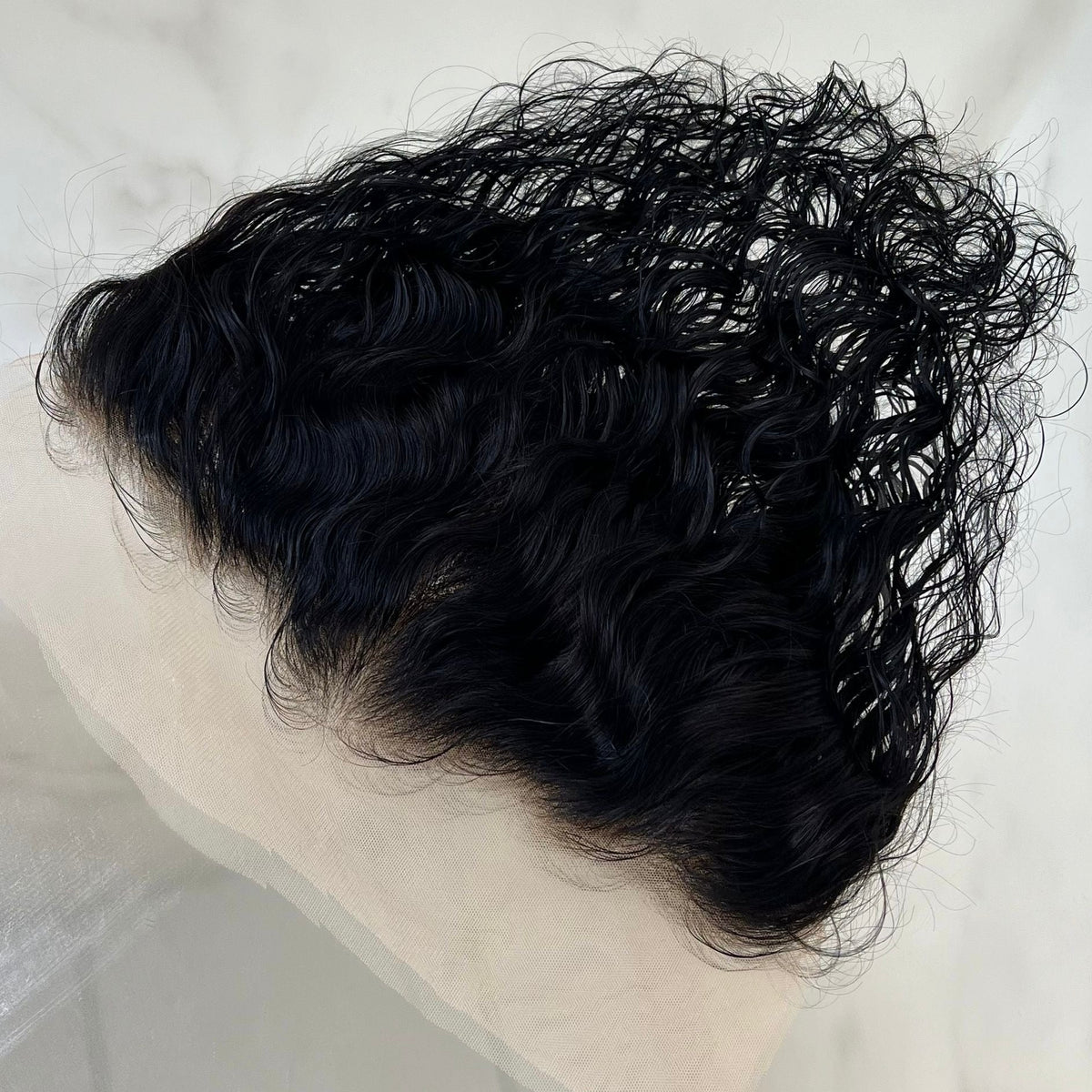 KYLIE BLACK RAW WAVY | FRONTAL | 14 INCHES