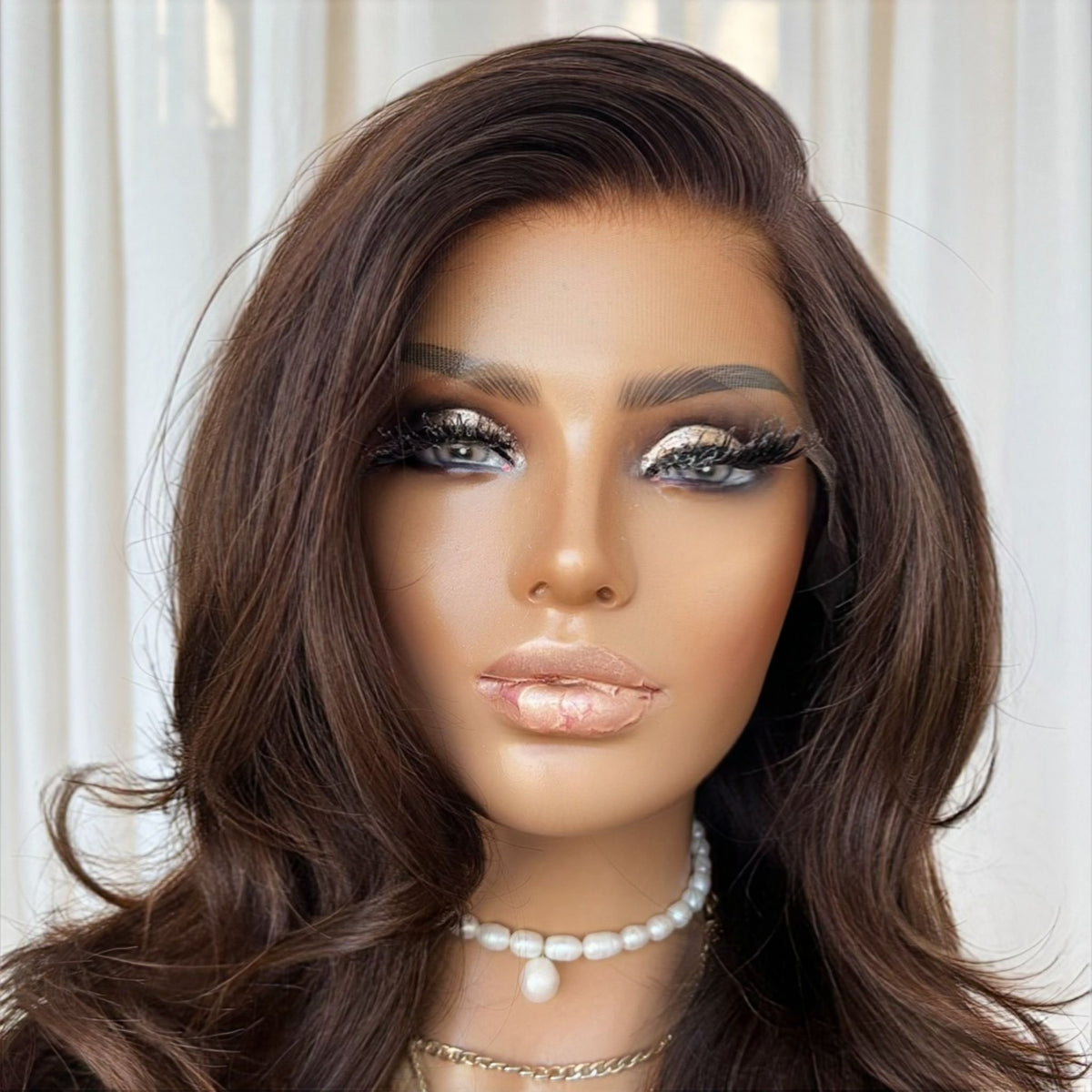 KING KYLIE DARK BROWN | HD LACE FRONT | XS-S