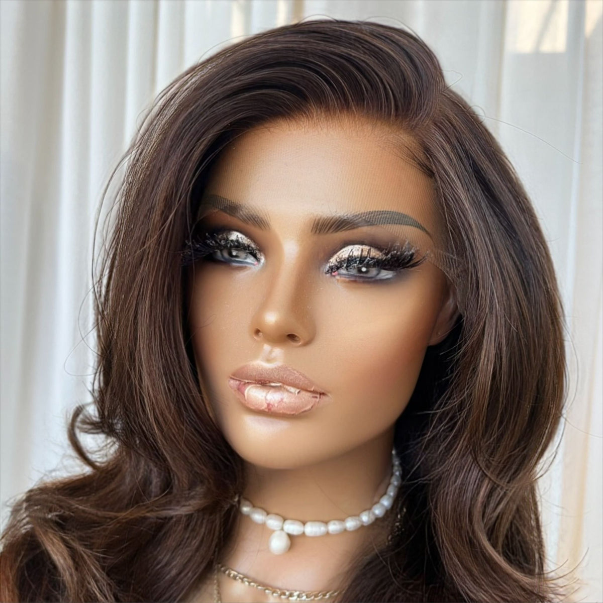 KING KYLIE DARK BROWN | HD LACE FRONT | XS-S