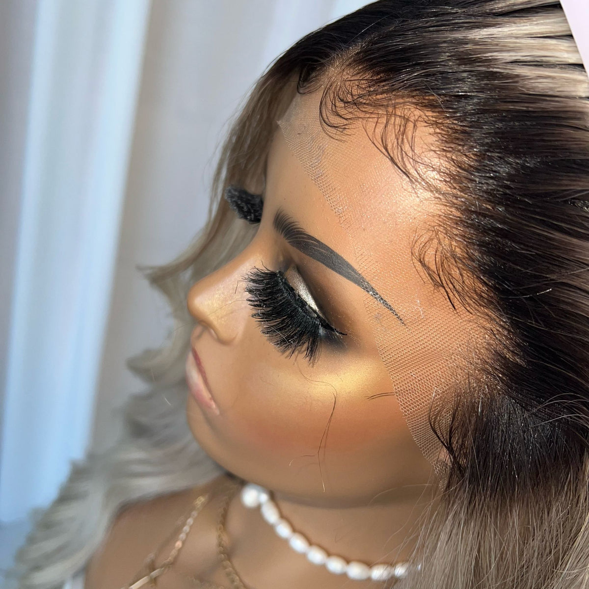 DAISY BLONDE | HD FULL LACE STRETCH CAP