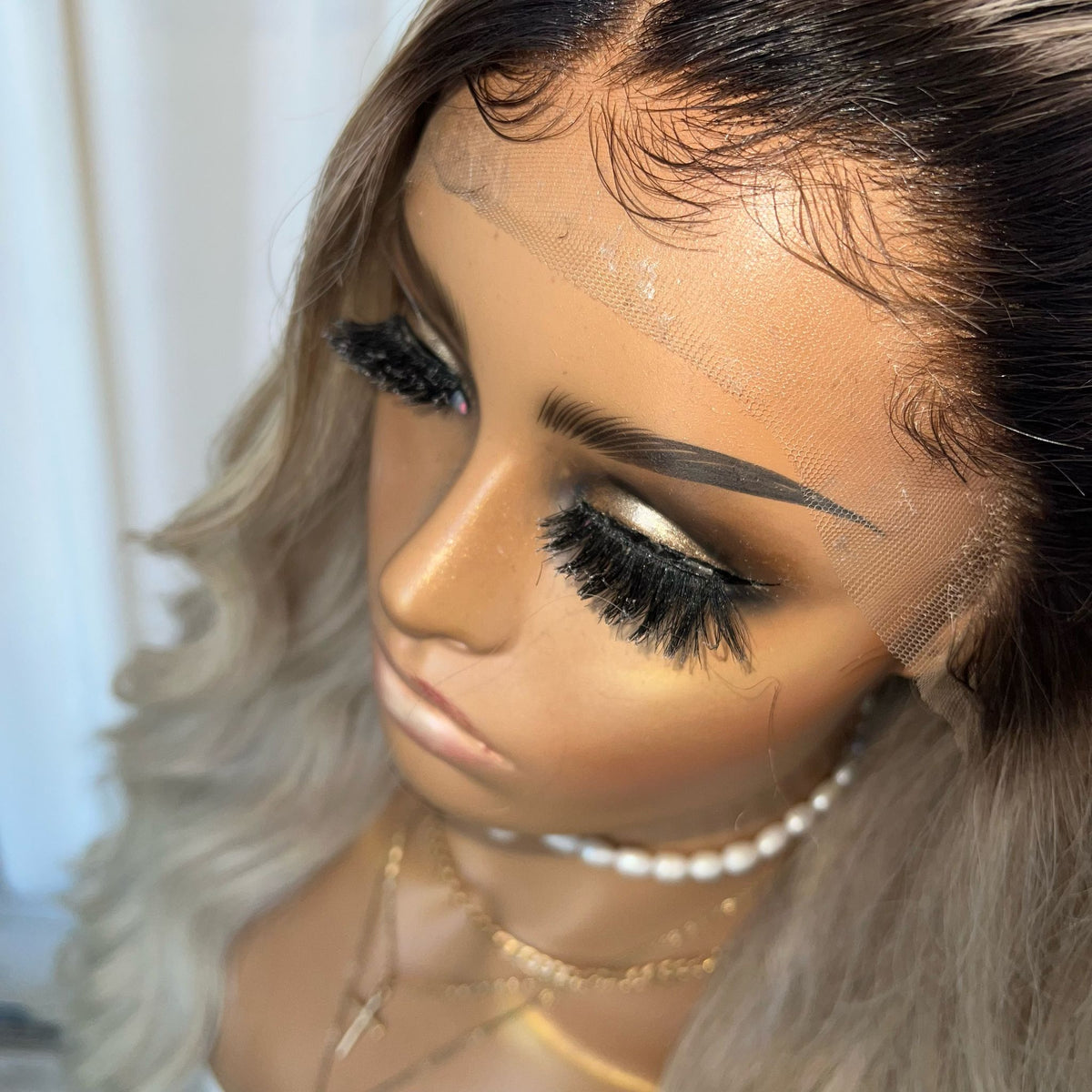 DAISY BLONDE | HD FULL LACE STRETCH CAP